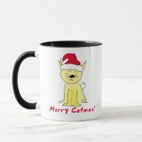 Merry Catmas Mug