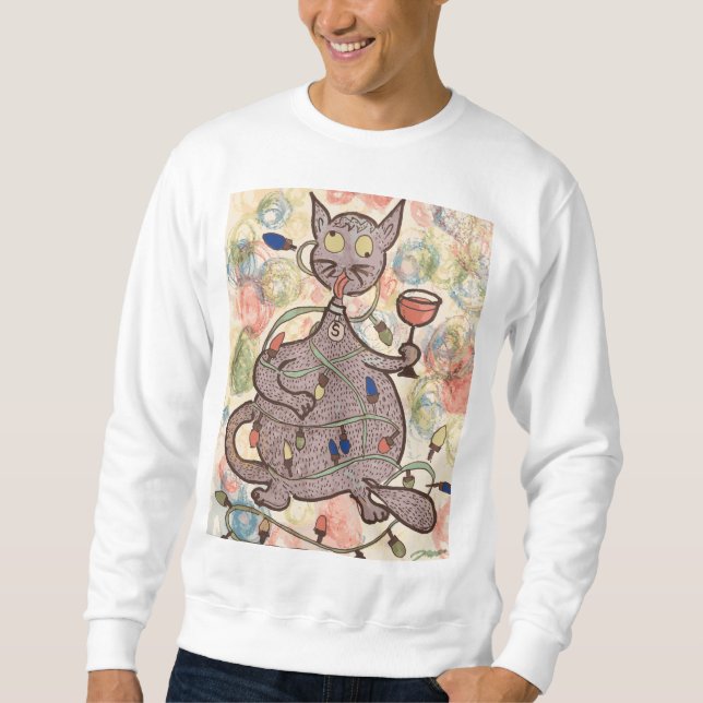 Merry Catmas Sweatshirt (Front)