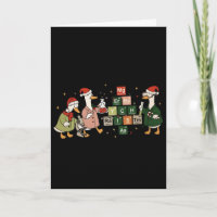 Merry Chemistmas Goose Chemistry Christmas Science