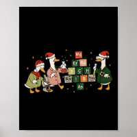 Merry Chemistmas Goose Chemistry Christmas Science
