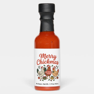 Merry Chickmas Chicken Christmas Hot Sauces