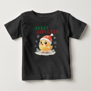 Merry Chickmas, Cute Christmas Shirt For Kids