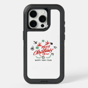 Merry Chirstmas Happy New Year iPhone 15 Pro Case