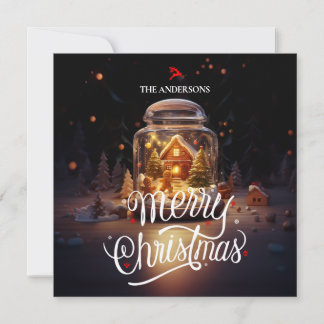 Merry Chistmas Night of Miracles Invitation