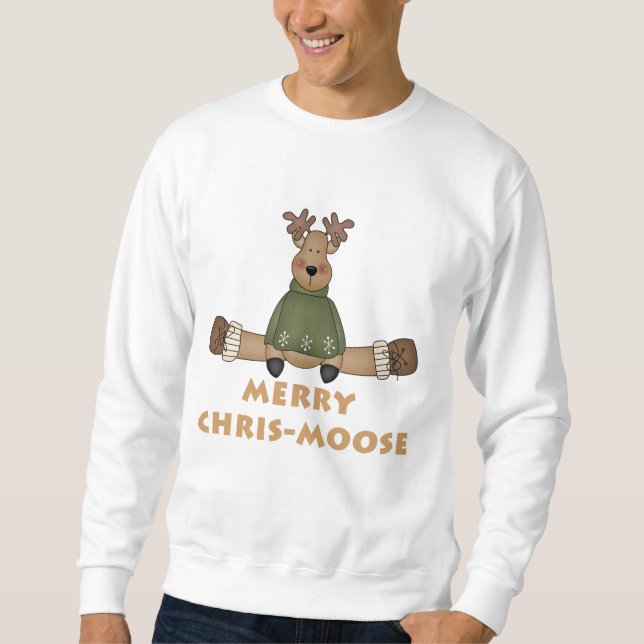 Merry Chris-Moose T-shirts and Gifts (Front)
