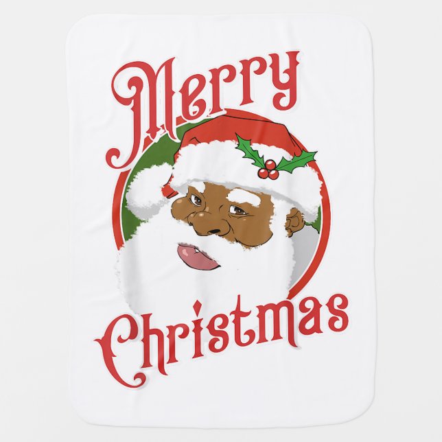 merry chrismas baby blanket (Front)