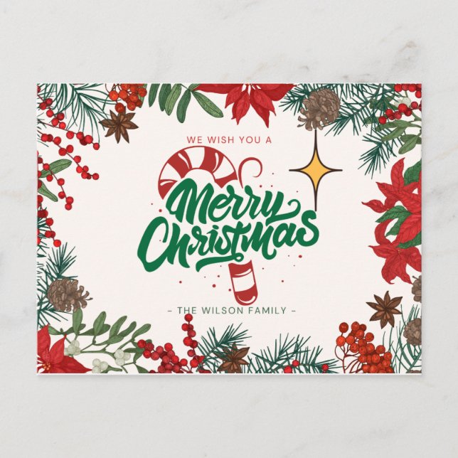 merry chrismas in u postcard (Front)