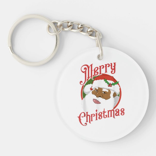 merry chrismas keychain (Front)