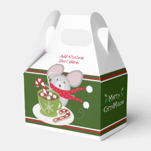 Merry ChrisMouse Holiday Mouse Favor Box