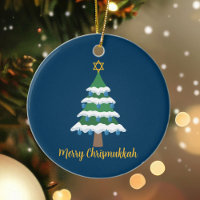 Merry Chrismukkah Cute Hanukkah Christmas