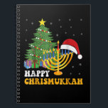 Merry Chrismukkah Happy Hanukkah 2022 Christmas Ug Notebook<br><div class="desc">This is a great gift for your family,  friends during Hanukkah holiday. They will be happy to receive this gift from you during Hanukkah holiday.</div>
