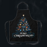Merry Chrismukkah Jewish Holiday Hanukkah Apron<br><div class="desc">Merry Chrismukkah Jewish Holiday Hanukkah Religious</div>