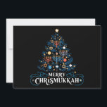 Merry Chrismukkah Jewish Holiday Hanukkah Card<br><div class="desc">Merry Chrismukkah Jewish Holiday Hanukkah Religious</div>