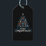 Merry Chrismukkah Jewish Holiday Hanukkah Gift Tags<br><div class="desc">Merry Chrismukkah Jewish Holiday Hanukkah Religious</div>