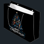 Merry Chrismukkah Jewish Holiday Hanukkah Large Gift Bag<br><div class="desc">Merry Chrismukkah Jewish Holiday Hanukkah Religious</div>