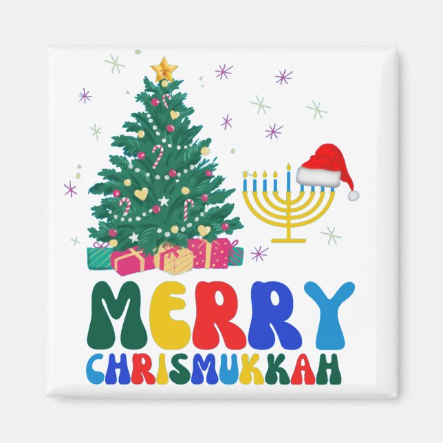 Merry Chrismukkah Magnet (Front)