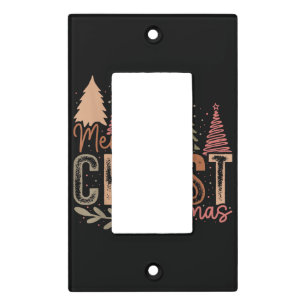 Merry Christ Mas Christmas Christian Faith Jesus C Light Switch Cover