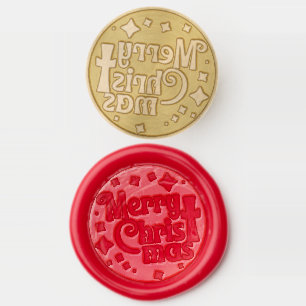 Merry Christ Mas Religious Christmas Wax Seal Stamp