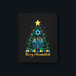 Merry Christmakkah Funny Hanukkah And Christmas Tr Canvas Print<br><div class="desc">This is a great gift for your family,  friends during Hanukkah holiday. They will be happy to receive this gift from you during Hanukkah holiday.</div>