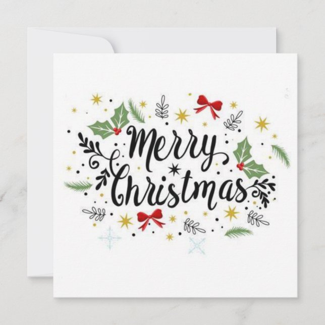 Merry Christmas  (Front)