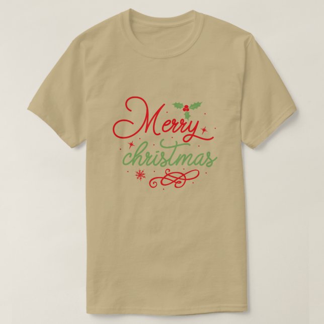 Merry christmas01 T-Shirt (Design Front)