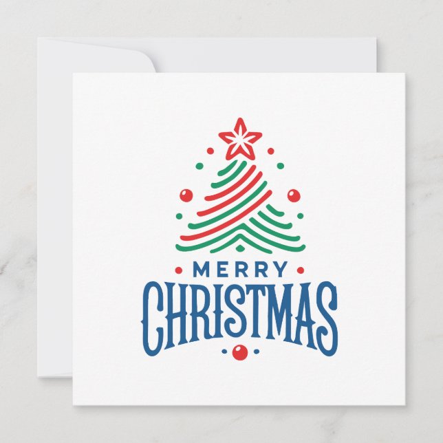 Merry Christmas 1 Card (Front)