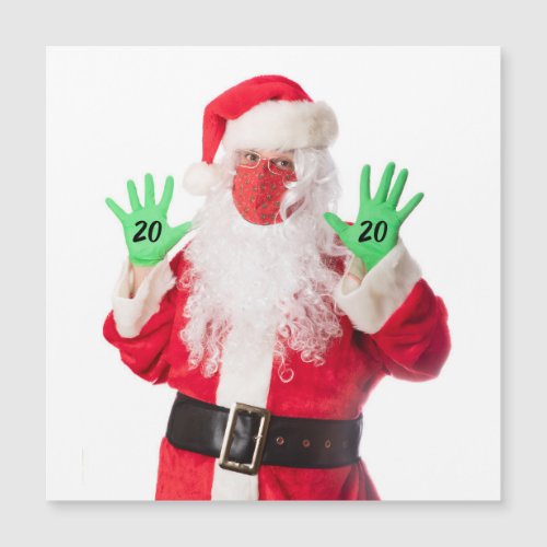 Merry Christmas 2020 Santa in Mask
