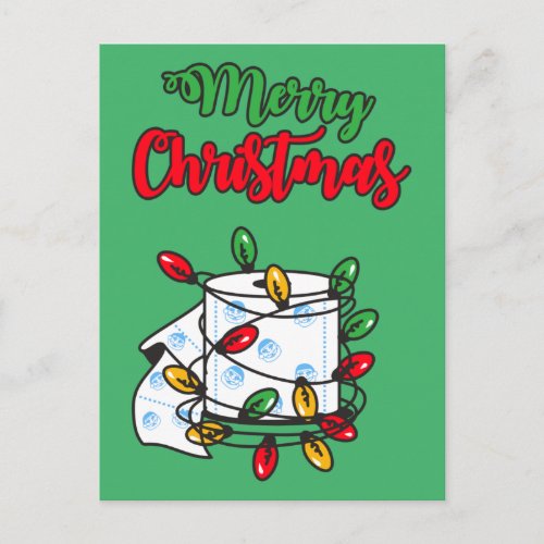 Merry Christmas 2020 _ Toilet Paper Edition Postcard