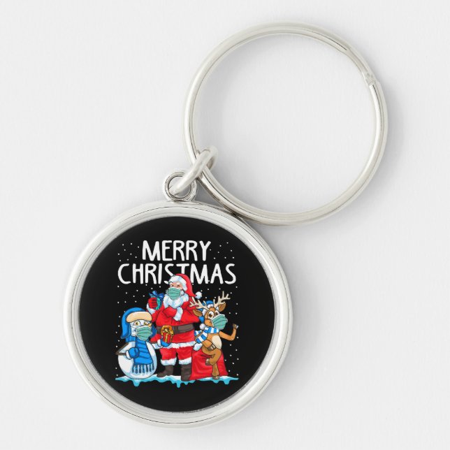 Merry Christmas 2023 Keychain (Front)