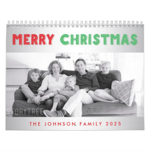 Merry Christmas 2025 Photo Calendar