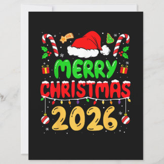 Merry Christmas 2026 Family Matching Costume Santa