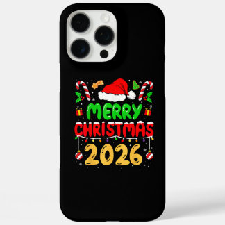 Merry Christmas 2026 Family Matching Costume Santa iPhone 16 Pro Max Case