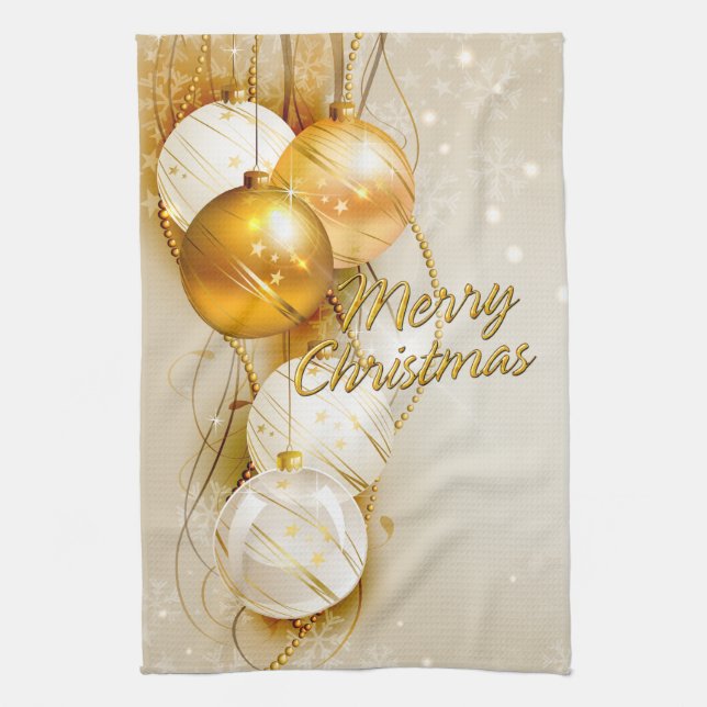 Merry Christmas 23  Kitchen Towels (Vertical)