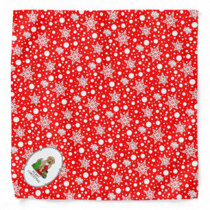 Merry Christmas 2 Goldendoodle (golden red) Cute Bandana