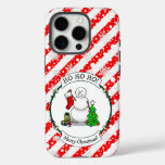 Merry Christmas 2 Tree Stocking Snowman iPhone 16 Pro Case