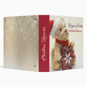 Merry Christmas, 3 Ring Binder