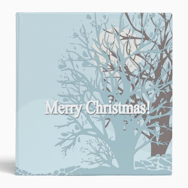 Merry Christmas! 3 Ring Binder (Front)