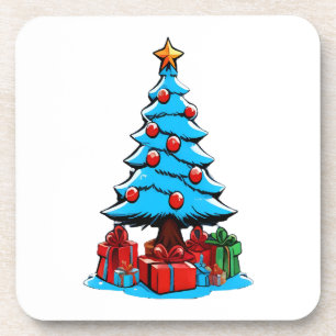 Merry Christmas 3D Beverage Coaster