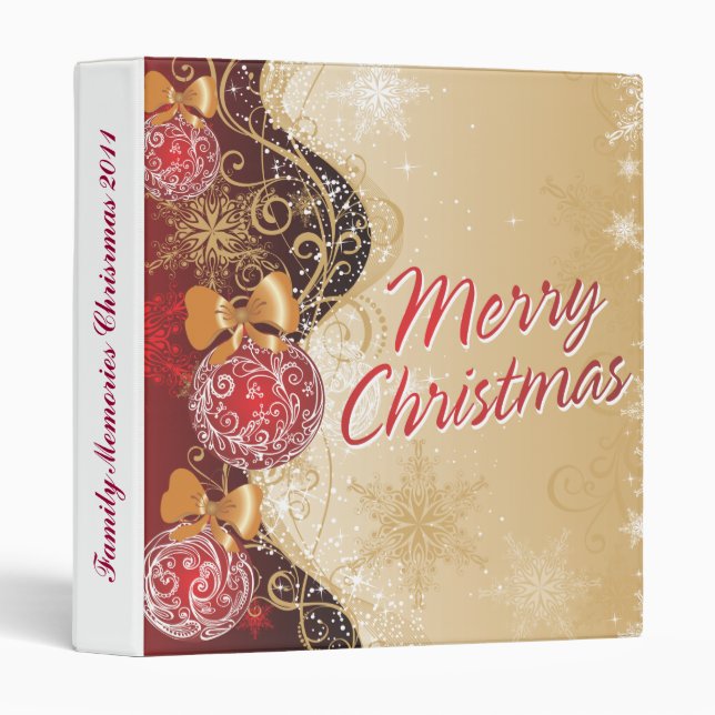 Merry Christmas 4 Binder (Front/Spine)