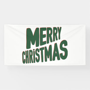 Merry Christmas 4x8 Vinyl Banner