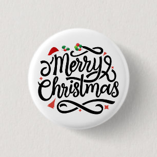 Merry Christmas-61039 Button