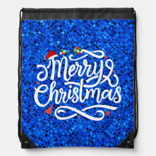 Merry Christmas-61039 Drawstring Bag