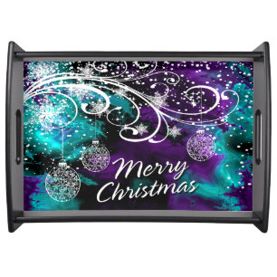 Merry Christmas 6 Serving Tray