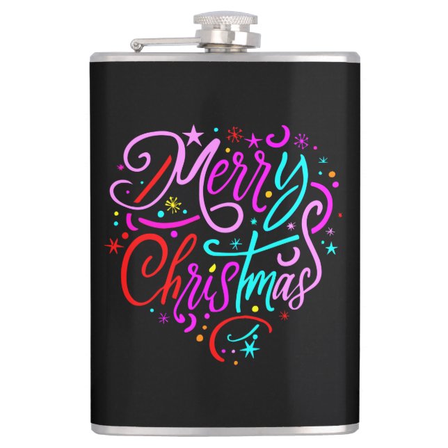 Merry Christmas-83167 Flask (Front)