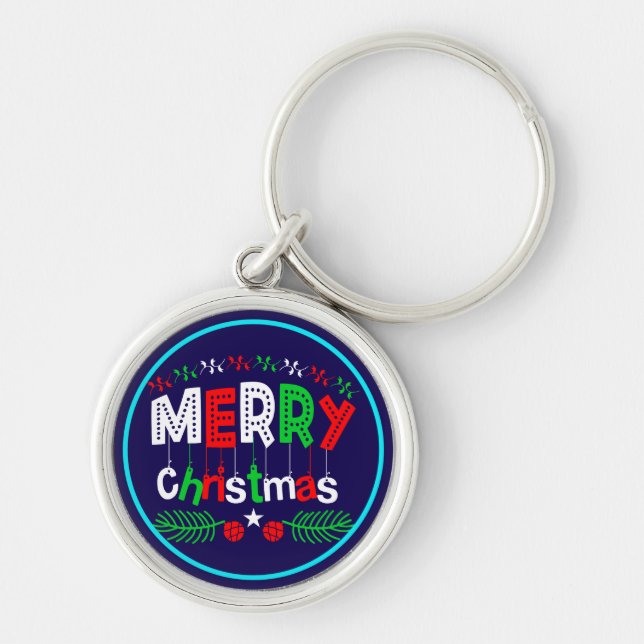 Merry Christmas-85923 Keychain (Front)