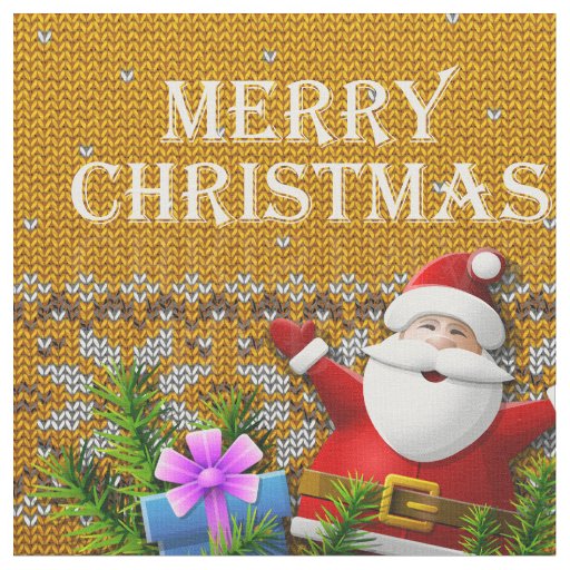 Merry Christmas 98 Image Options Custom Fabric