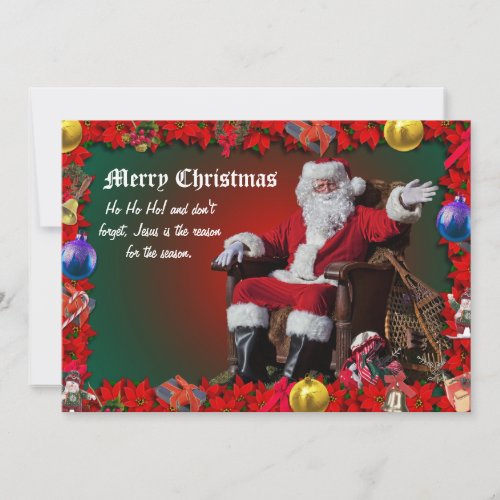 MERRY CHRISTMAS 9 HOLIDAY CARD