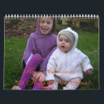 Merry Christmas & A Happy New Year! Calendar<br><div class="desc">Calendar for inlaws</div>