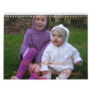 Merry Christmas & A Happy New Year! Calendar