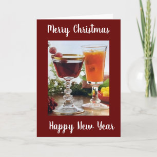 "MERRY CHRISTMAS & A VERY HAPPY NEW YEAR" CARD